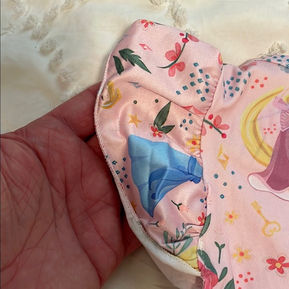 Disney Princess Pink and Blue Nightgown Pajamas with Cinderella belle and more - Picture 4 of 8